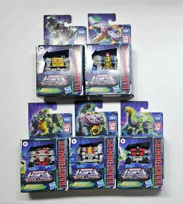 Transformers Legacy Evolution Dinobot Core Class Volcanicus Combiner Lot - Image 1 of 2