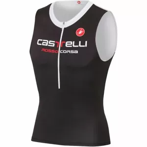 Castelli Men's Body Paint 2 Triathlon Tri Top - Black (Medium) - Picture 1 of 1