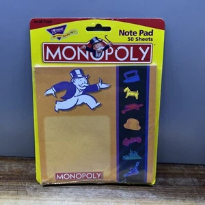 TREND Vintage Monopoly Collectors Notizblock Sealed 2002 Hasbro 50 Blatt T-72020 - Bild 1 von 4