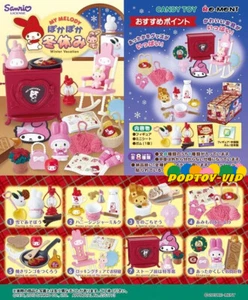 Re-Ment Sanrio My Melody Vacanze invernali in miniatura Rement nuovo set completo 8 pz - Foto 1 di 9
