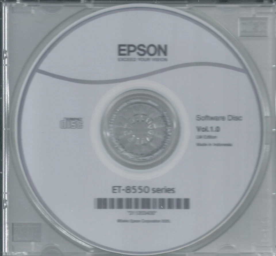 Epson ET-8550 BackUP Software for printer - Image 1 of 1