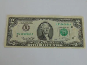 1976 2 $ Bicentenial Federal Reserve Note - St. Louis - Bild 1 von 2