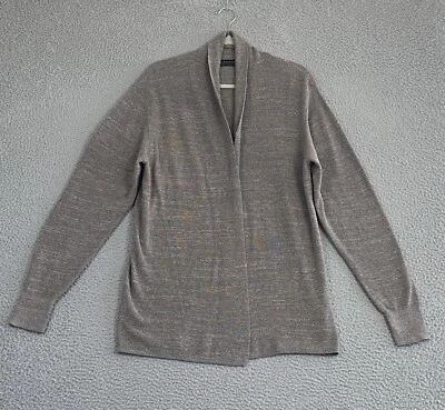 Cárdigan All Saints para mujer XL topo manga larga tejido jaspeado frente abierto EXCELENTE Foto 1 de 4