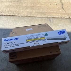 Panasonic High Yeild Yellow Toner Cartridge KX-FATY508 - Picture 1 of 8