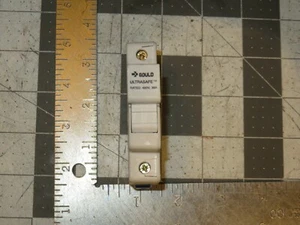 MERSEN GOULD SHAWMUT FERRAZ USN Fuse Holder 1-Pole with Intergral Neutral Link - Picture 1 of 6
