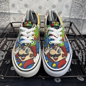 Vans Off The Wall Super Mario Bros Youth Size 5.5 Womans 7 - Picture 1 of 9