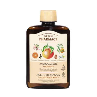ELFA PHARM GREEN PHARMACY Green Pharmacy Warming Massage Oil Orange Cinnamon Pepper 200ml
