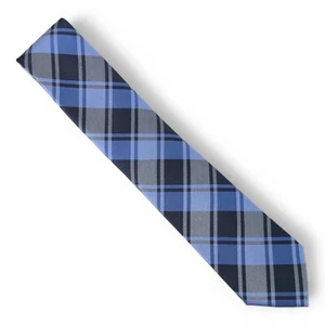 Tommy Hilfiger Men's Toby Plaid Tie Necktie Classic 3" Navy Blue Silk Blend $69 - Picture 1 of 5