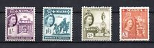 Malta 1956 old Elisabeth def.stamps (Michel 247/50) nice MNH