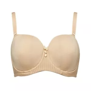 Curvy Kate Luxe Multiway Strapless Underwire Bra (CK2601) - Biscotti Size 28G - Picture 1 of 8