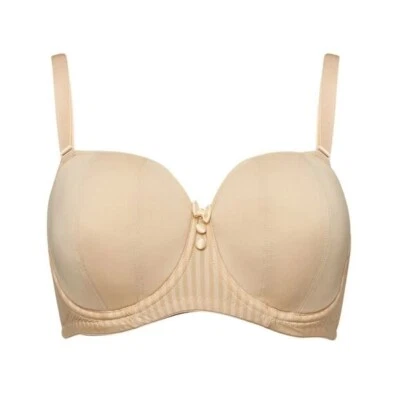 Sujetador con aros sin tirantes Curvy Kate Luxe (CK2601) - Biscotti talla 28G Foto 1 de 4