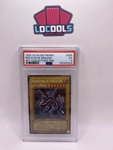 Yu-Gi-Oh! 2002 BPT Promo #005 Red-Eyes Black Dragon - PSA 5 EX - Imagen 1 de 2