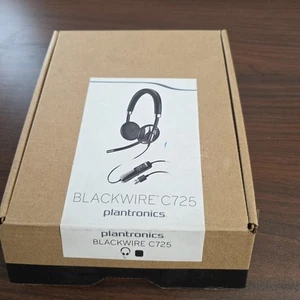 Plantronics 202580-01 BLACKWIRE C725 Cuffie con archetto nere A - Foto 1 di 2