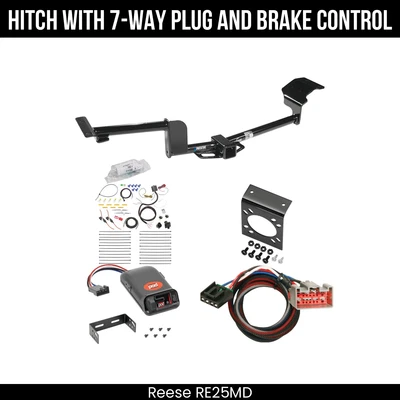 Control de freno Reese Hitch TowPKG para receptor de 2" clase 3 10-19 Lincoln MKT 44636 Foto 1 de 4