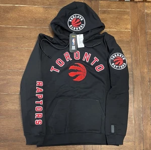 Men’s Pro Standard Size M Toronto Raptors Black Hoodie Sweatshirt NWT NBA - Picture 1 of 6