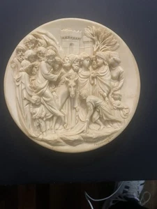 1987 A. SanTangela collector plate Entry into Jerusalem - Picture 1 of 2