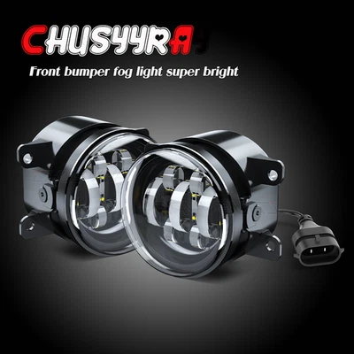 Pair For Mitsubishi Montero Sport 2000 01-2004 LH&RH Front Bumper Fog Lights - Image 1 of 4