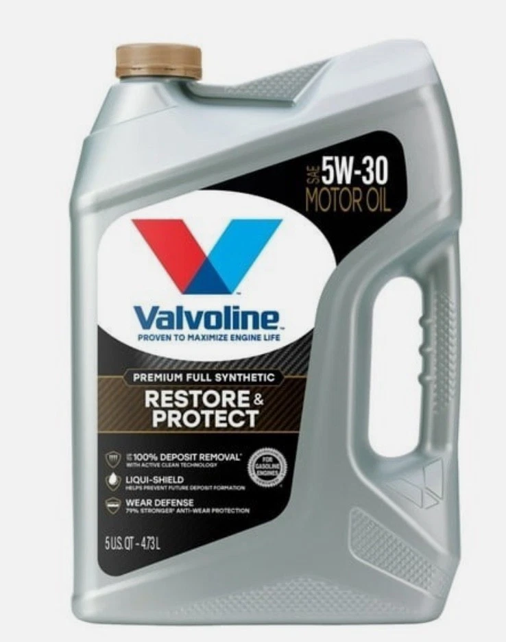 Valvoline Restore & Protect Full Synthetic 5W-30 Motor Oil - 30 Gallons 10 Cases - Image 1 of 1