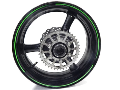 11 12 13 14 15 KAWASAKI NINJA ZX10R ZX-10R OEM llanta trasera rueda y disco de piñón Foto 1 de 4