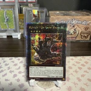 Yugioh Number 106: Giant Hand - RA04-EN066 - Quarter Century Secret Rare - Picture 1 of 1