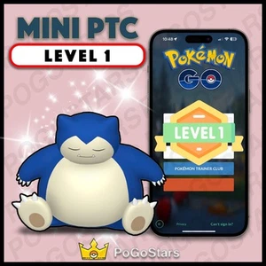 Pokémon Go - Shiny Snorlax - Mini PTC LVL1 Livello 1 ✨Leggi Descrizione✨ - Foto 1 di 1