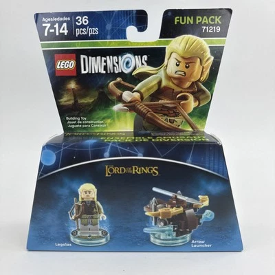 Lego Dimensions Señor de los Anillos Legolas Lanzador de Flechas 36 Piezas Divertido Paquete 71219 Foto 1 de 4