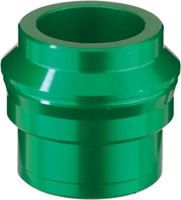 驼鹿赛车快速前轮间隔绿色一对适用于川崎KXF450 06 — 第 1/4 张图片