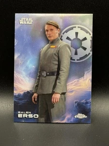 Galen Erso 2025 Topps Chrome Star Wars Refractor #47 Rogue One - Imagen 1 de 2