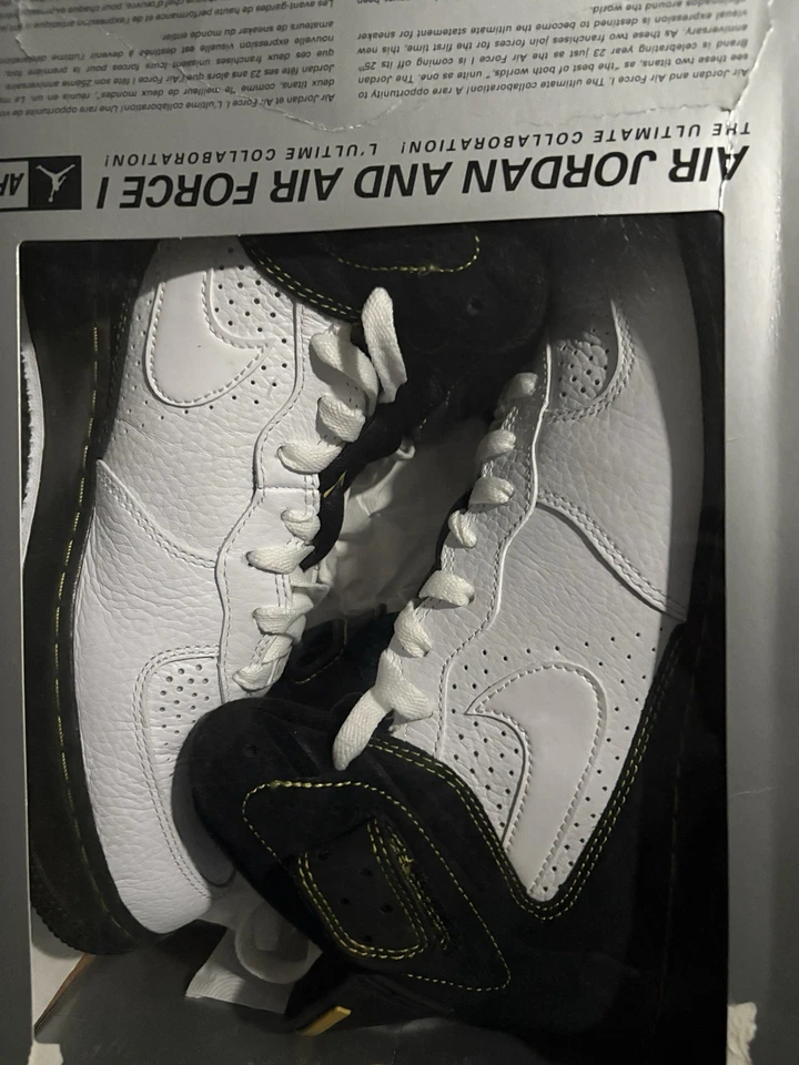 Nike AJF6 Air Force Jordan 6 Fusion 343064-103 para hombre talla 9,5 Foto 1 de 4