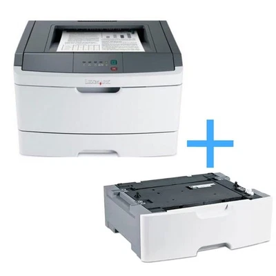 Lexmark E260dn Netzwerk Laserdrucker Duplex mit Pf. 34S0550 550 Blatt - Bild 1 von 2