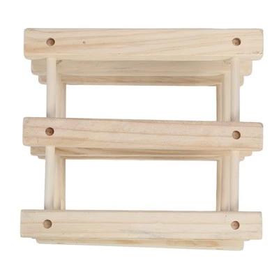 Wine Rack Wood Stackable Modular Wine Rack Wine Holder Standing For GH - Image 1 of 4