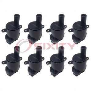 8 pc Hitachi Ignition Coils for 2003-2007 Chevrolet Express 3500 4.8L 6.0L gq - Picture 1 of 5