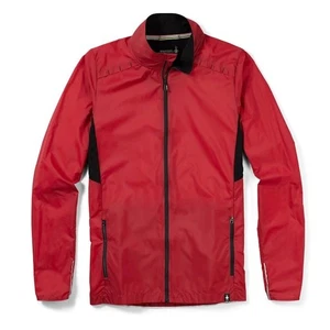 Smartwool Herren Merino Sport UltraLight Jacke, rot / schwarz - Bild 1 von 7