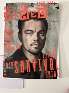 12 WIRED Magazine Year 2016 Jan-Dec Good to very good condition See Photos - Picture 1 of 24