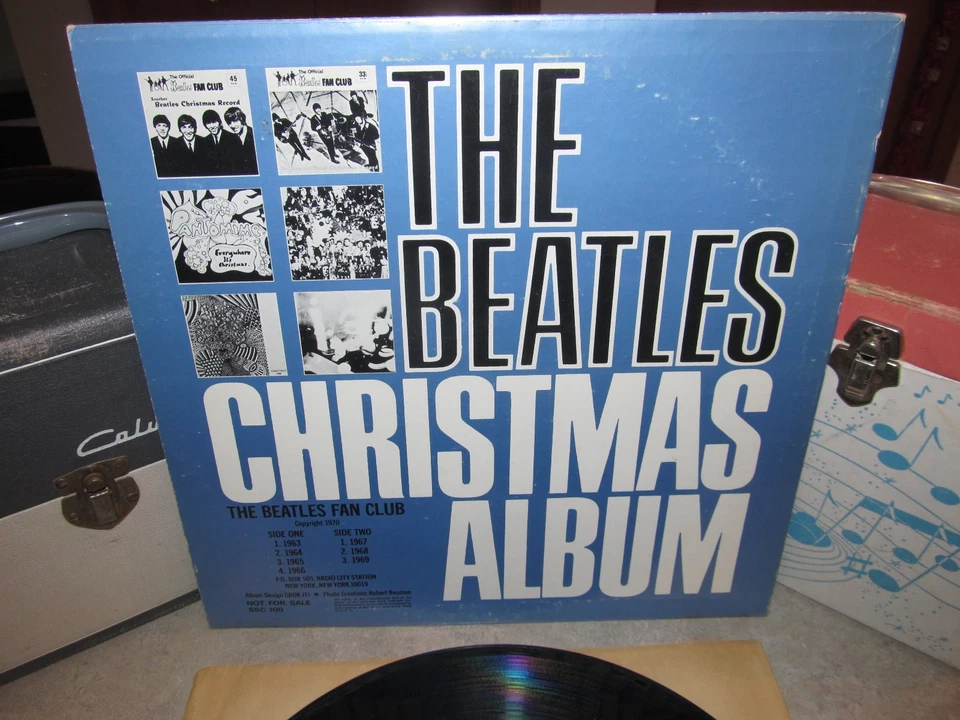 THE BEATLES 1970 Beatles CHRISTMAS ALBUM Fan Club Christmas... VINYL EX / EX! - Image 1 of 4