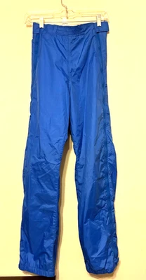 The North Face Brown Label Gore-Tex Shell Pants Made USA Blue Small Vintage 80's - Image 1 of 4