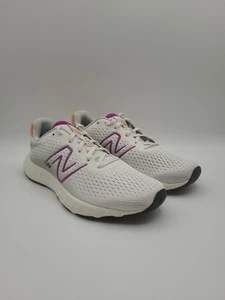 New Balance 520v8 Women's Size 8.5 White Grey Purple Running Shoes W520RG8 New - Picture 1 of 8