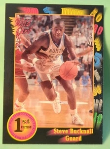 1992 Wild Card Collegiate - Steve Bucknall #31 (RC) - North Carolina Tar Heels  - Picture 1 of 2