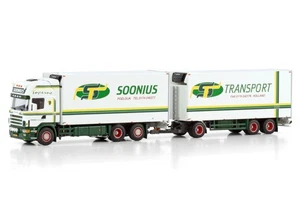 WSI MODELS 01-4604 1/50 Soonius SCANIA R4 TOPLINE RIGED REEFER TRUCK Model Car - Picture 1 of 8