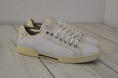 Moschino Hombre Vintage Raro Blanco Zapatillas Talla 41 Reino Unido 7 EE. UU. 8 Foto 1 de 4