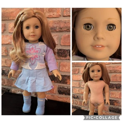 American Girl Mia St Clair Doll Girl Year 2008 + Truly Me Meet Outfit & Boots  - Image 1 of 4