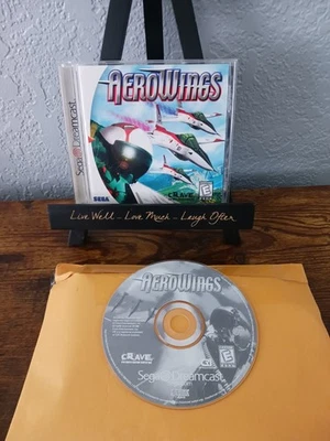 AeroWings (Sega Dreamcast, 1999) ●Tested ●Complete ●Mint Discs ●Retro ●New Jewel - Image 1 of 4