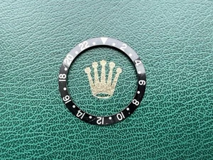 Auténtico Rolex GMT-Master 1675 16750 inserto de bisel negro - OC#1438 - Imagen 1 de 6