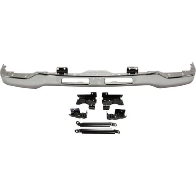 Front Bumper For 2003-2006 GMC Sierra 1500 Fits 1500 HD with Mounting Brackets - Image 1 of 4