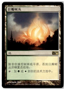 MTG Sunpetal Grove - Magic 2010 (M10) Moderately Played Chinese - Picture 1 of 2