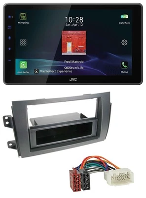 JVC DAB MP3 Bluetooth USB Autoradio für Fiat Sedici, Suzuki SX 4 - Bild 1 von 4