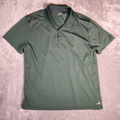 BCG Polo Shirt Men's 2XL Green Performance Short sleeve Collared - Image 1 of 4
