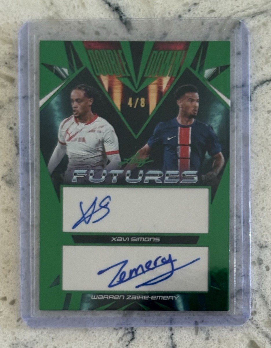 その他 LEAF SIGNATURE SERIES XAVIER SIMONS 1of1 2024 Leaf Metal Signature Series Blue Shimmer blxs1 Xavi