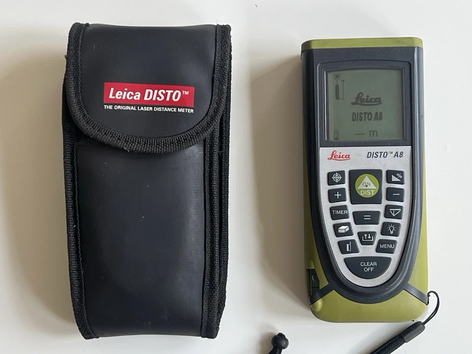 Leica Disto A8 Laser Distance Meter, with Carry Case, Good Condition as Photos - Image 1 of 4