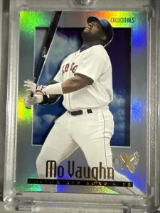 1997 Mo Vaughn SkyBox E-X2000 Essential Credentials #/299 - Picture 1 of 3
